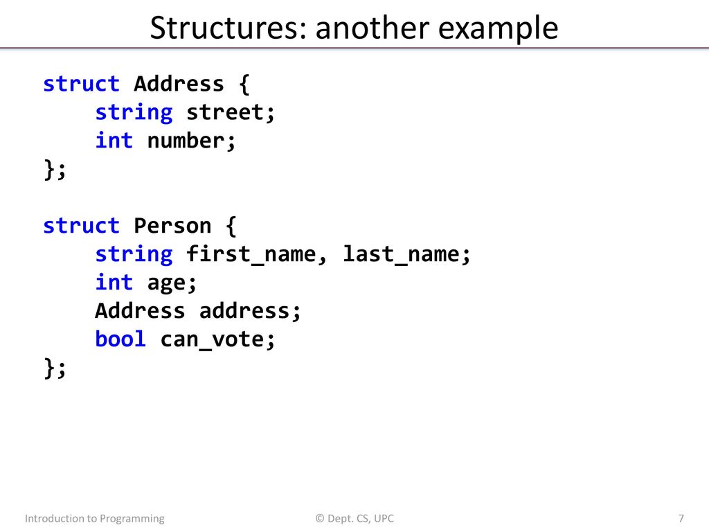 Introduction to Programming (in C++) Data structures - ppt download