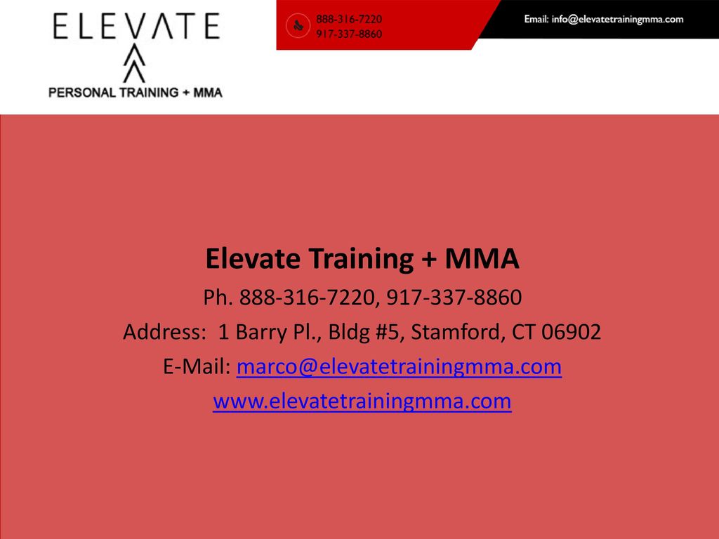 Elevate Training + MMA Ph ,