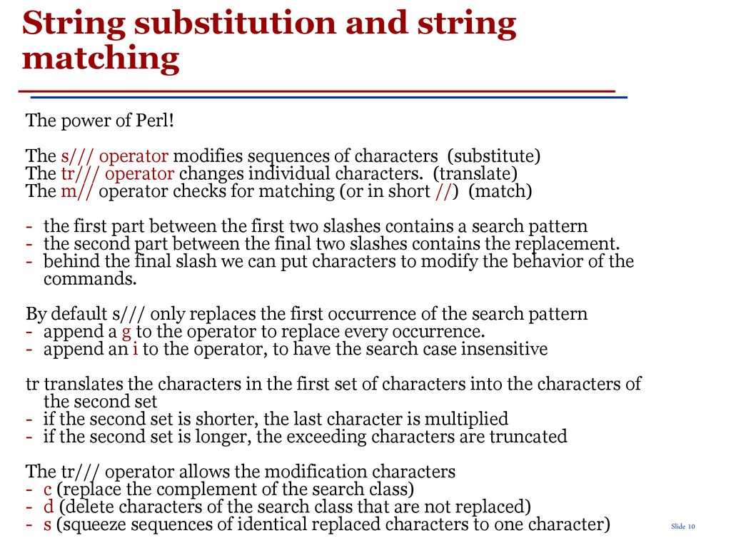 Short Perl tutorial Instructor: Rada Mihalcea - ppt download