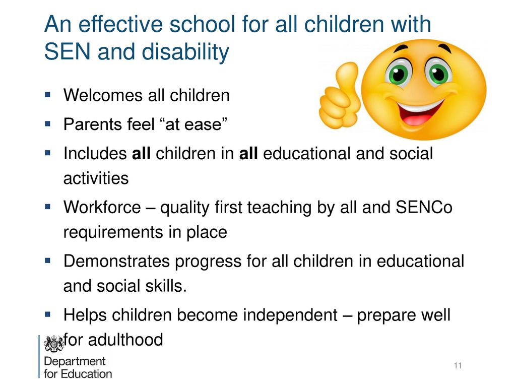 Sen support the children families act the equality act ppt download