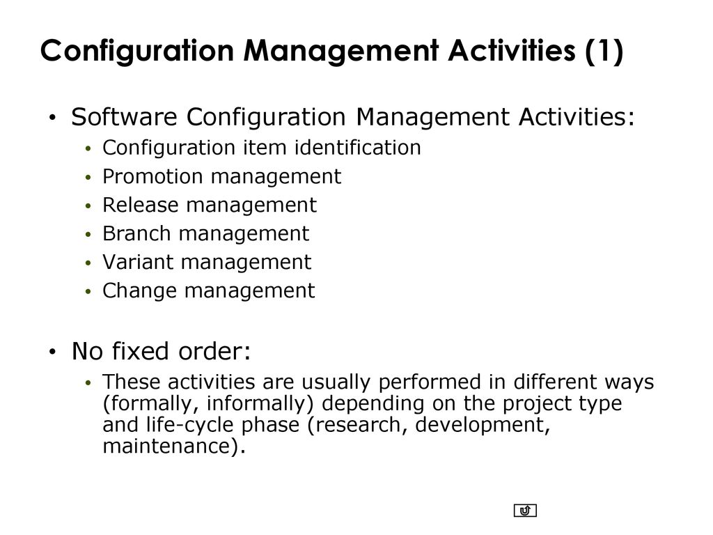 Software configuration management ppt download