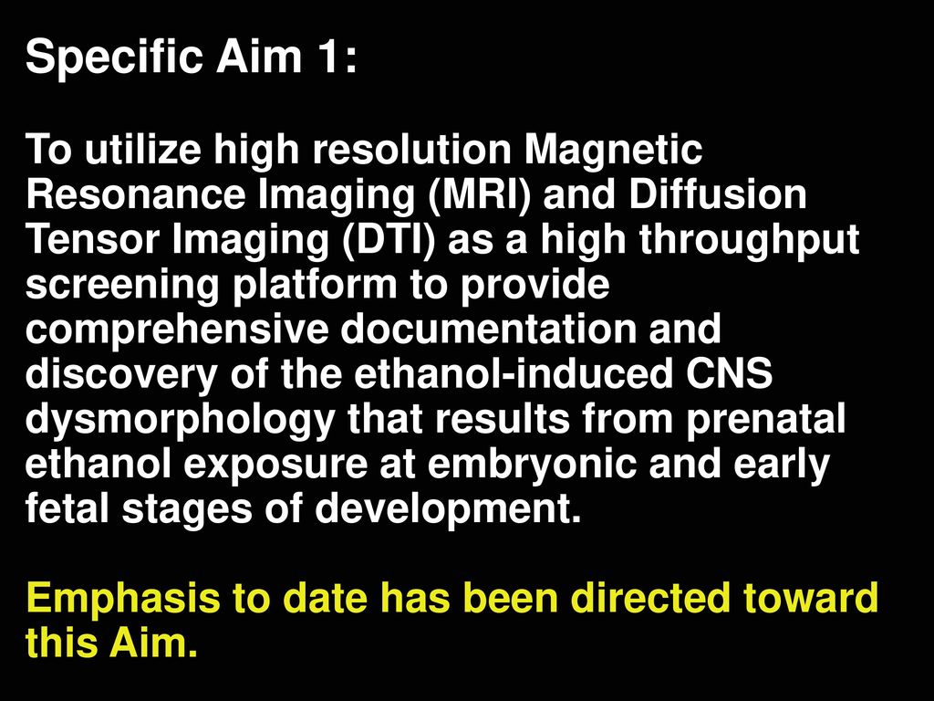 Magnetic Resonance and Diffusion Tensor Imaging of a Mouse FASD Model ...