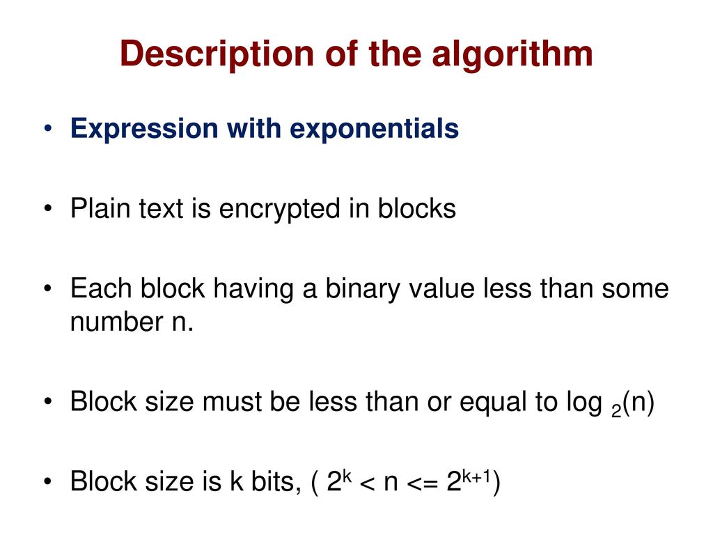 Chapter 9 – Public Key Cryptography and RSA - ppt download