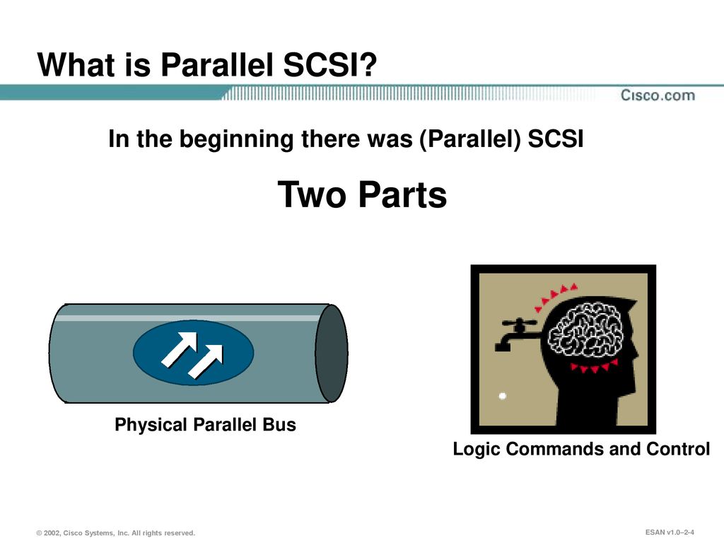 Two Parts What is Parallel SCSI