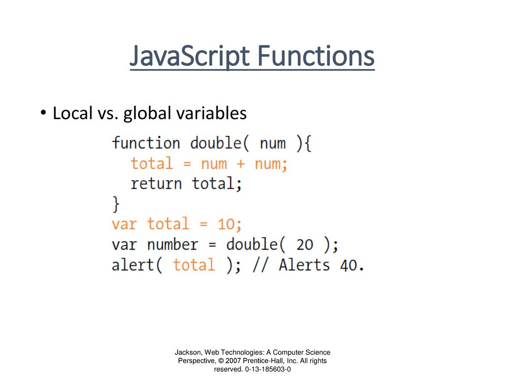 Chapter 4 Client-Side Programming: the JavaScript Language - ppt download
