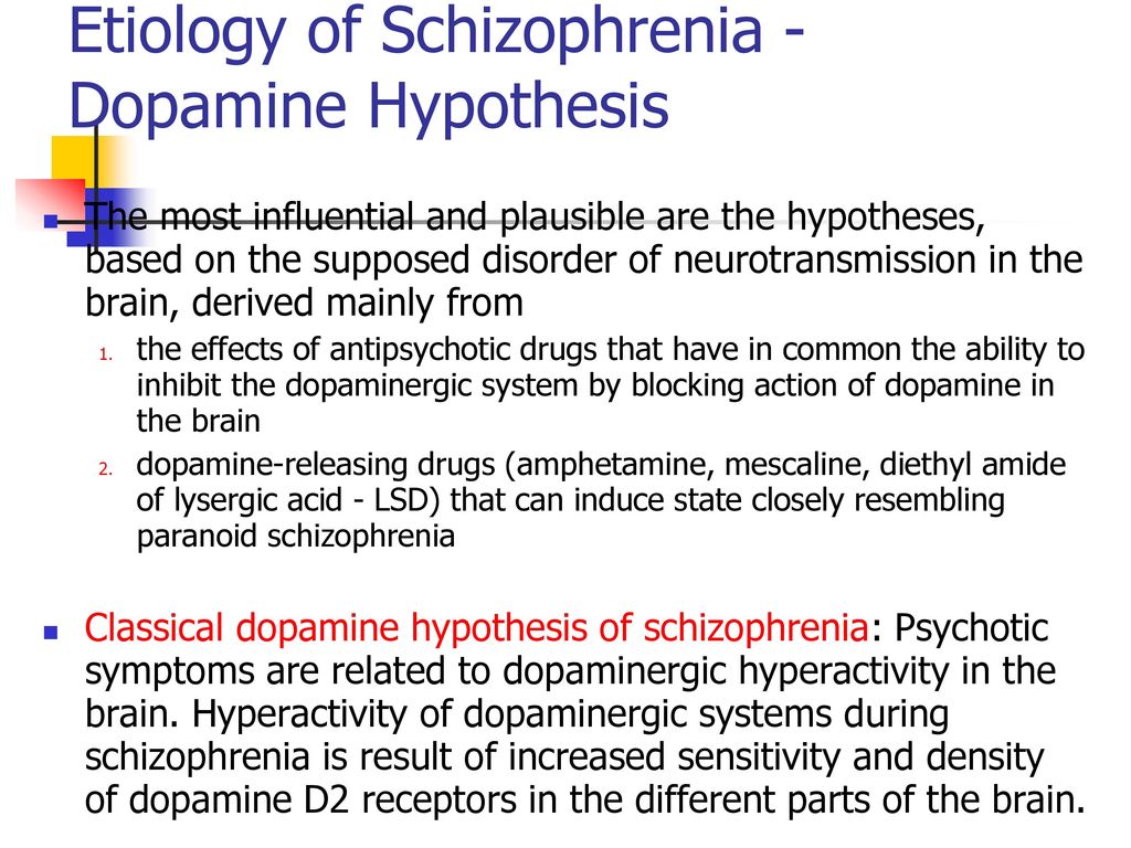schizophrenia overview (part i) - ppt download
