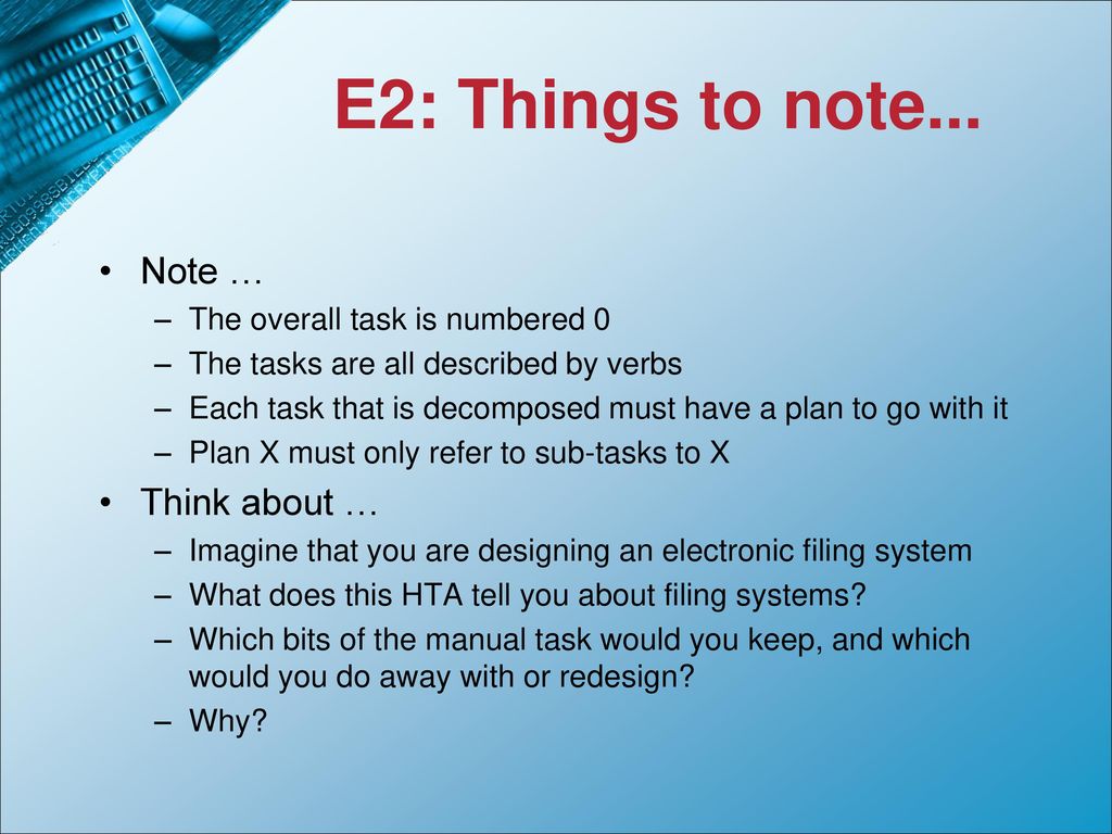 PPT - Task Analysis PowerPoint Presentation, free download - ID:586645