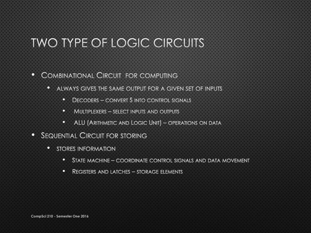 Compsci 210 Tutorial Four. - ppt download
