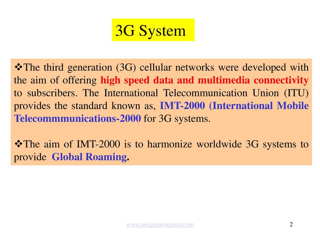 3G System
