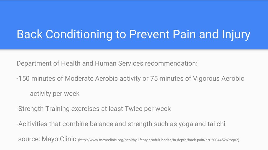 Back Injury Prevention - ppt download