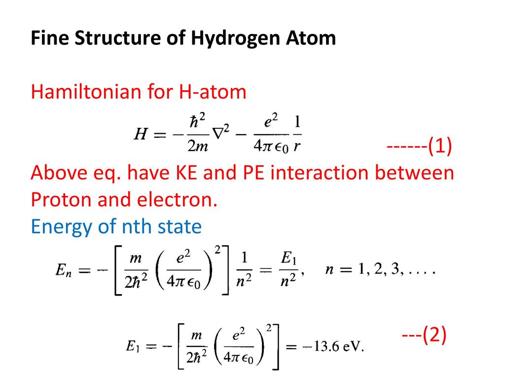 Perturbation Theory Lecture 2 Books Recommended: - Ppt Download