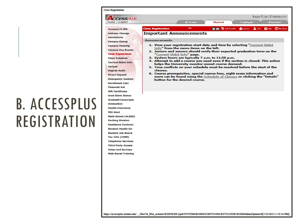 B. AccessPlus Registration