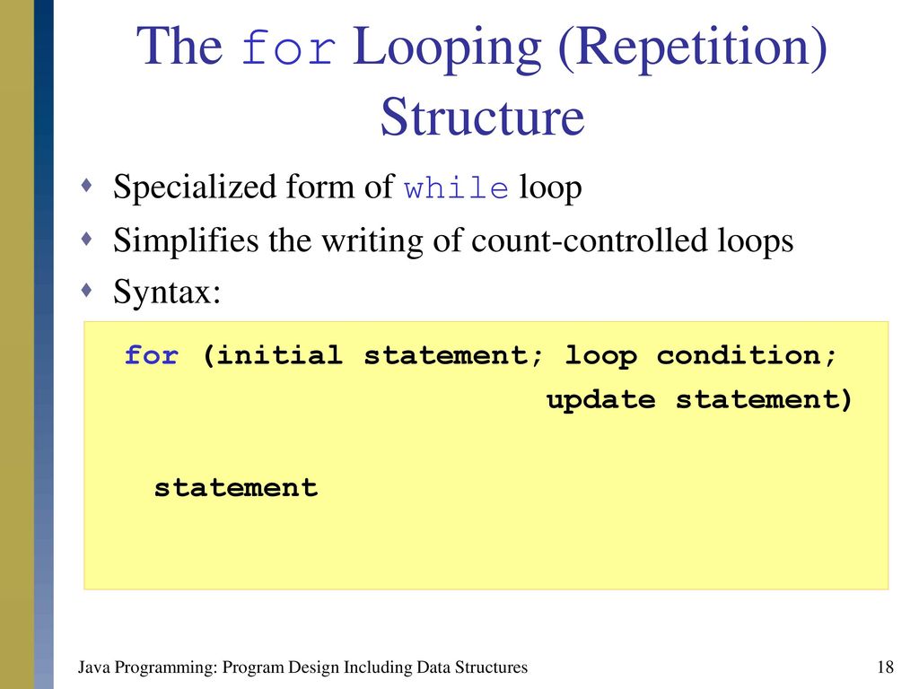 Chapter 5: Control Structures II - ppt download