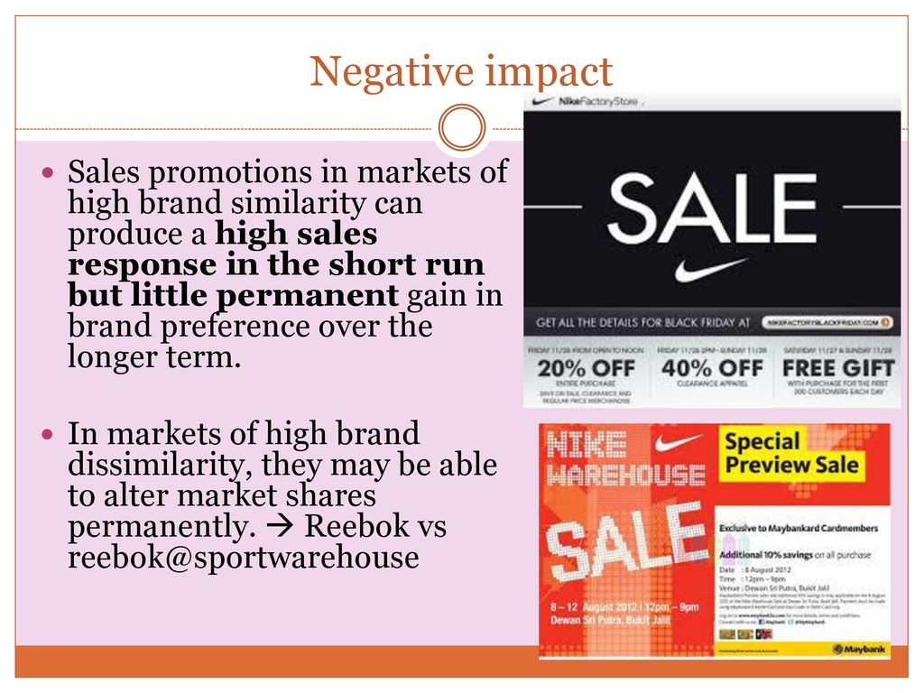reebok sales promotion techniques