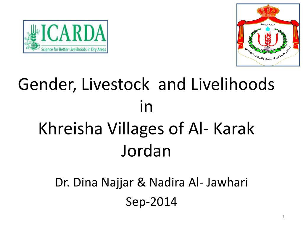 Dr. Dina Najjar & Nadira Al- Jawhari Sep ppt download