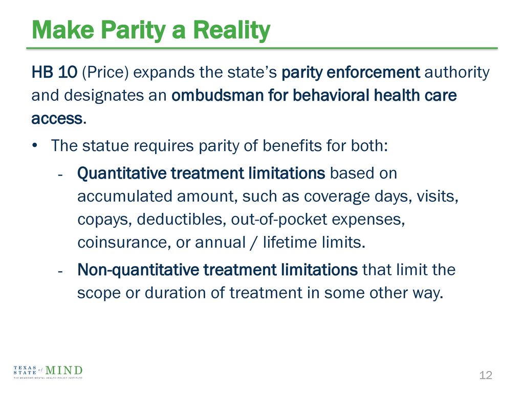 Mental health in texas after the 85th legislature ppt download