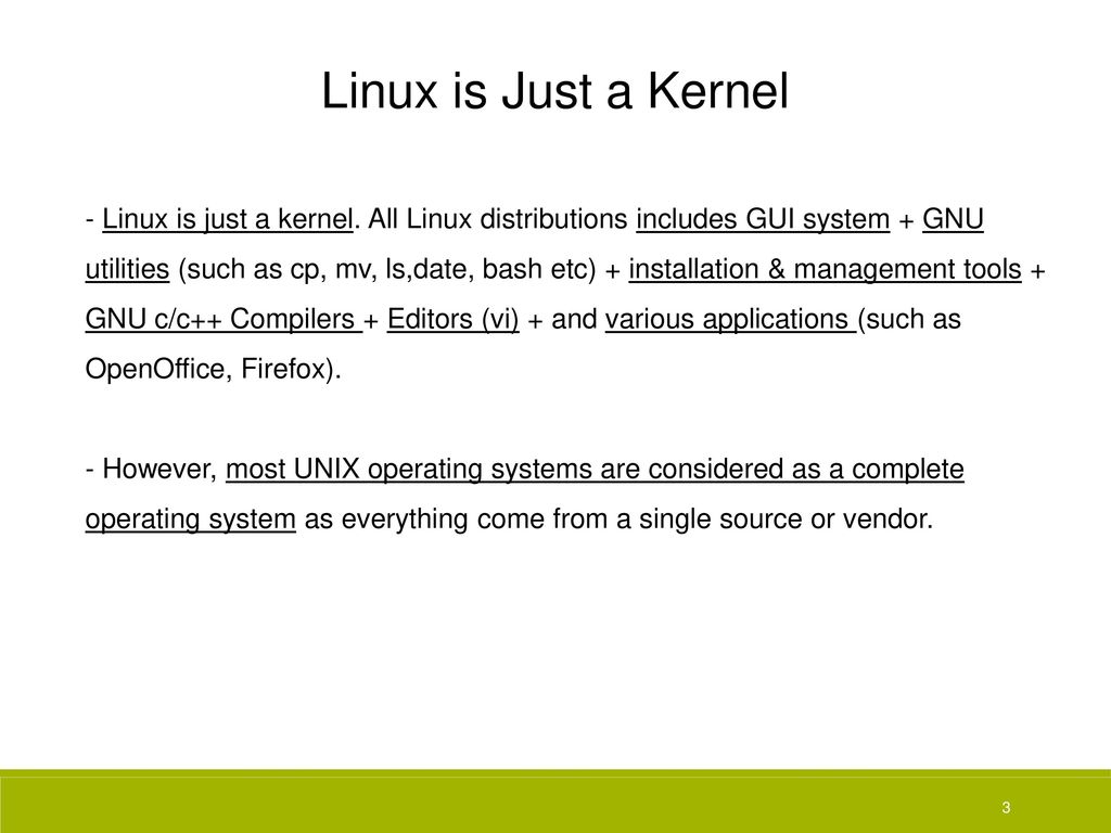 Unix linux operating systems ppt download