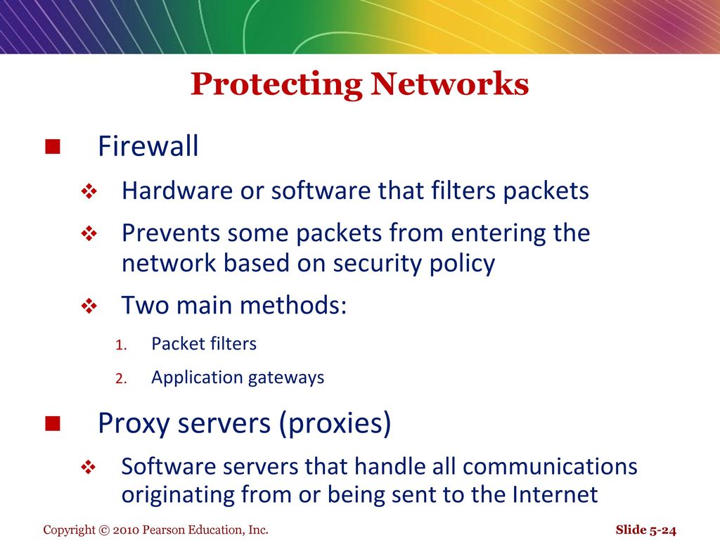 Proxy servers (proxies)