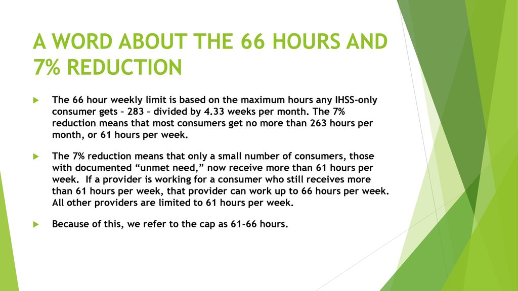 New rules for ihss overtime and related changes october 21 ppt download