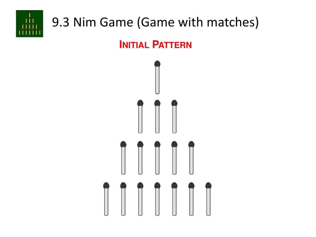 9.3 Nim Game (Game with matches) - ppt download