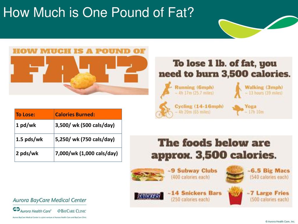 How Much Is A Pound Of Fat?