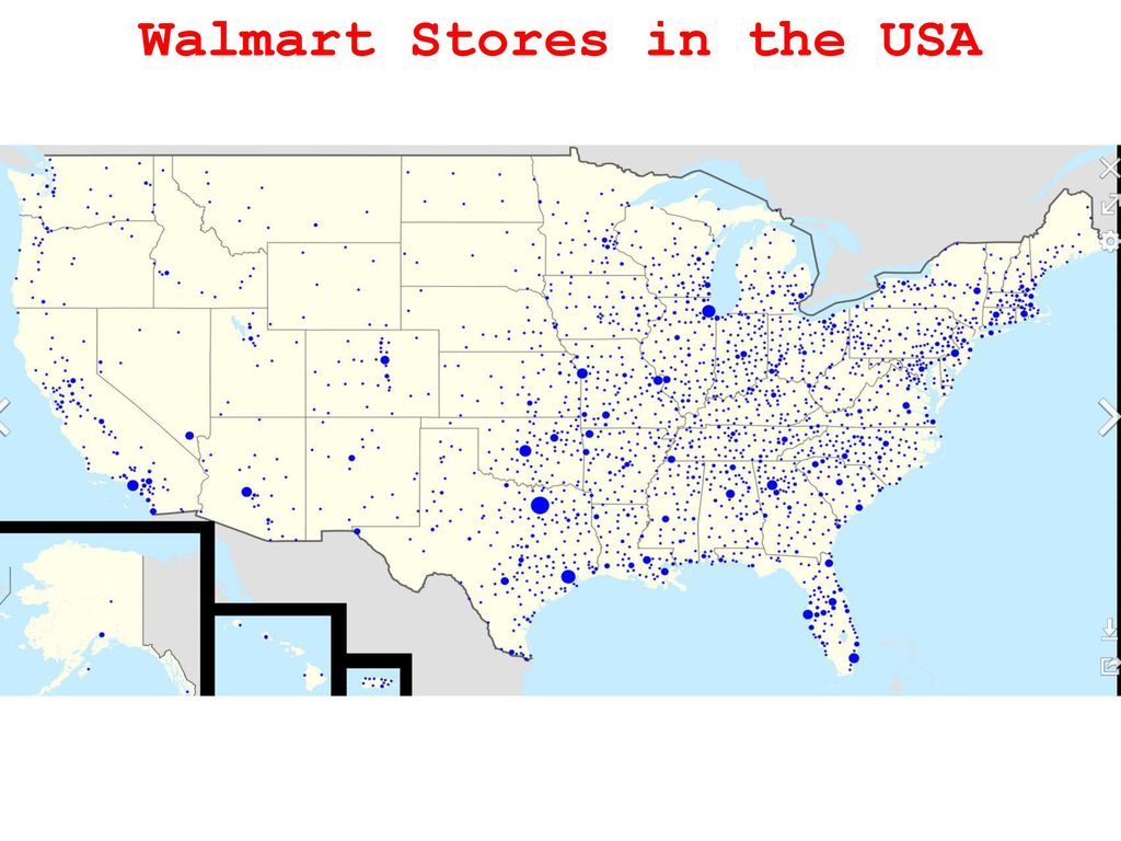 Walmart Stores in the USA
