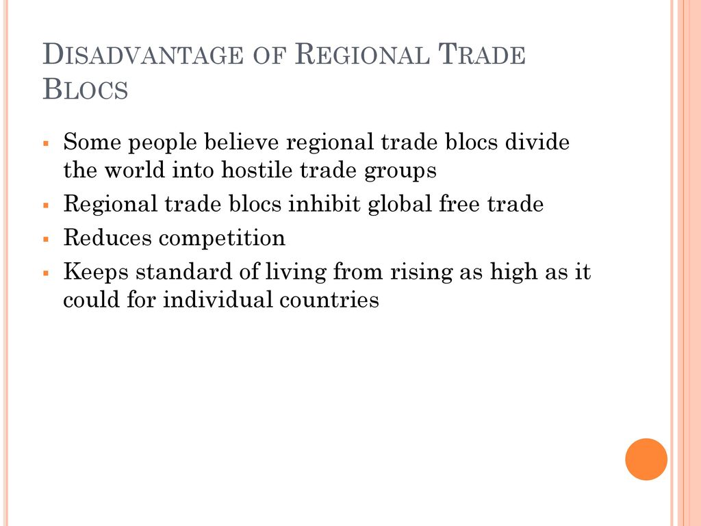 regional blocs regional blocs
