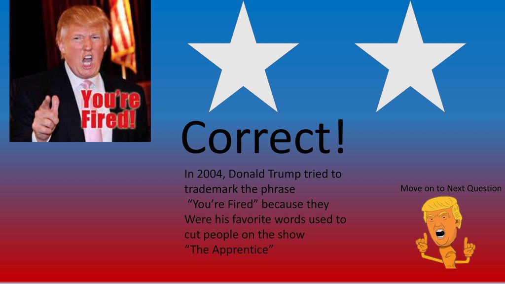 Donald Trump Trivia By Tori Click To Begin Ppt Download
