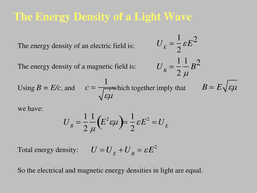 Maxwell's Equations & Light Waves - ppt download