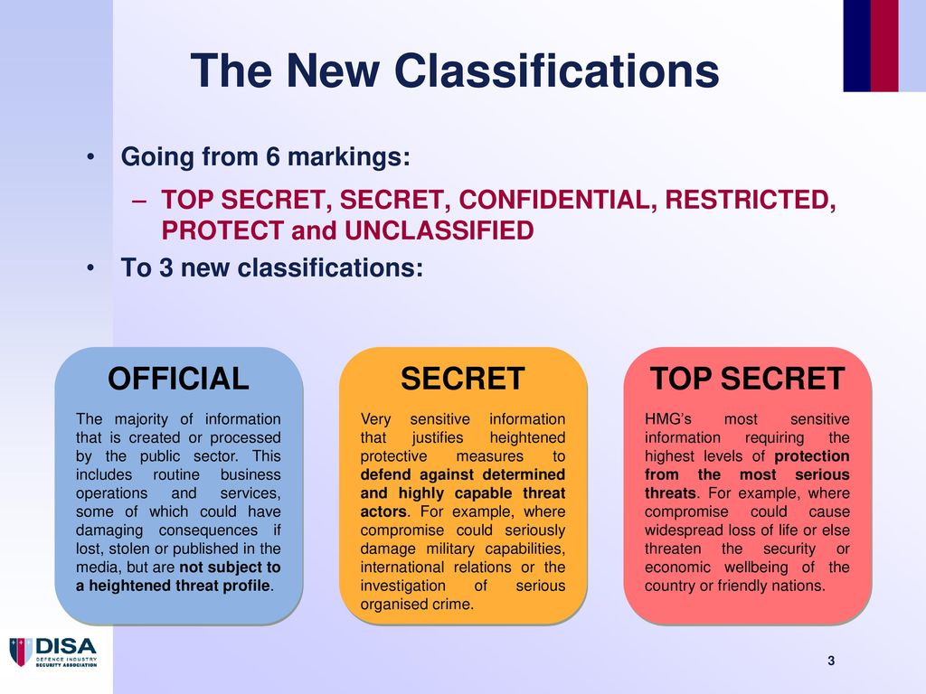 Government Security Classification (GSC) Review - Update - ppt download