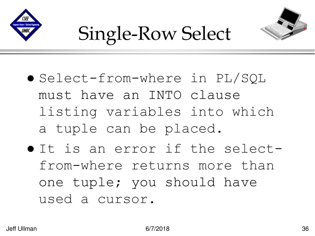 CMSC-461 Database Management Systems - ppt download