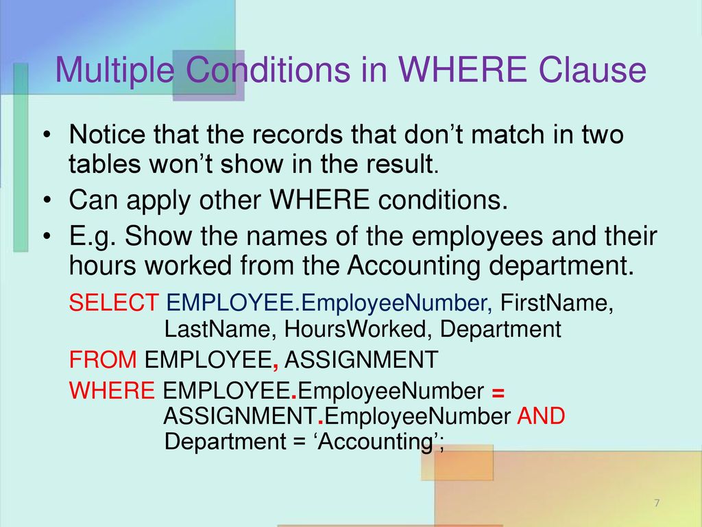 3d structured query language join operations ppt download