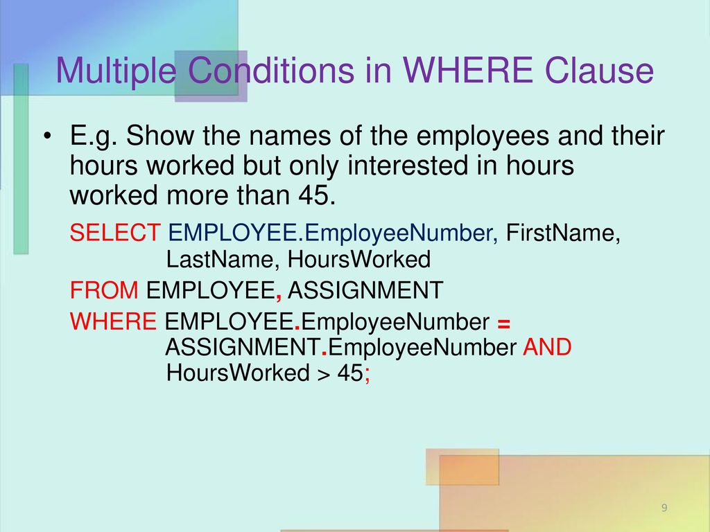 3d structured query language join operations ppt download