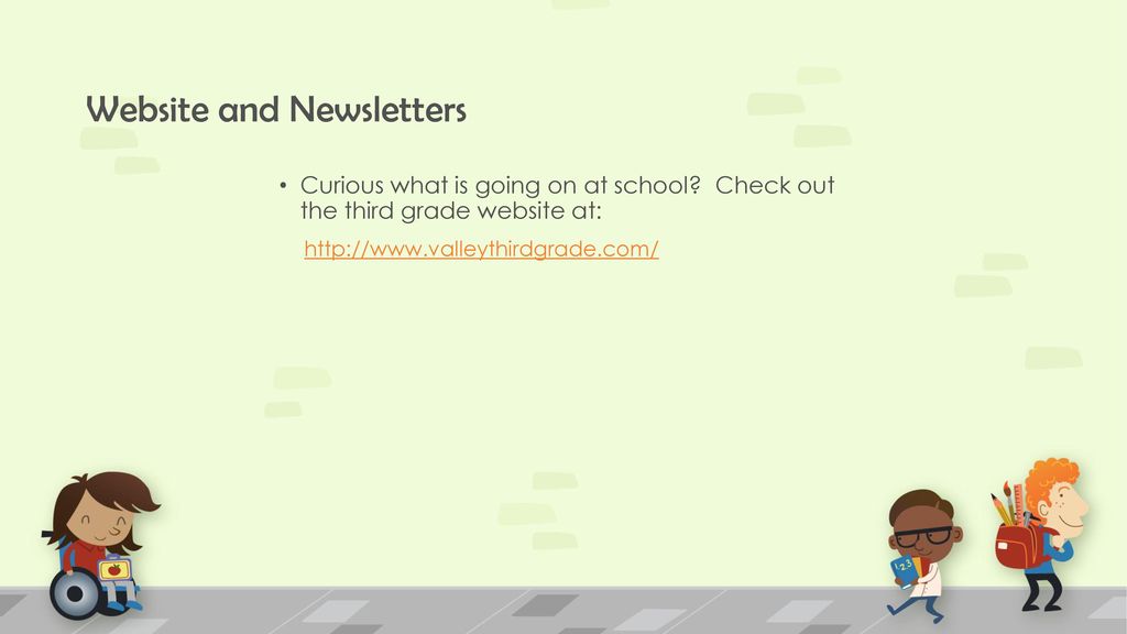 Website and Newsletters