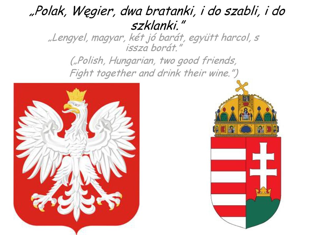 Polak Węgier Dwa Bratanki I Do Szabli I Do Szklanki