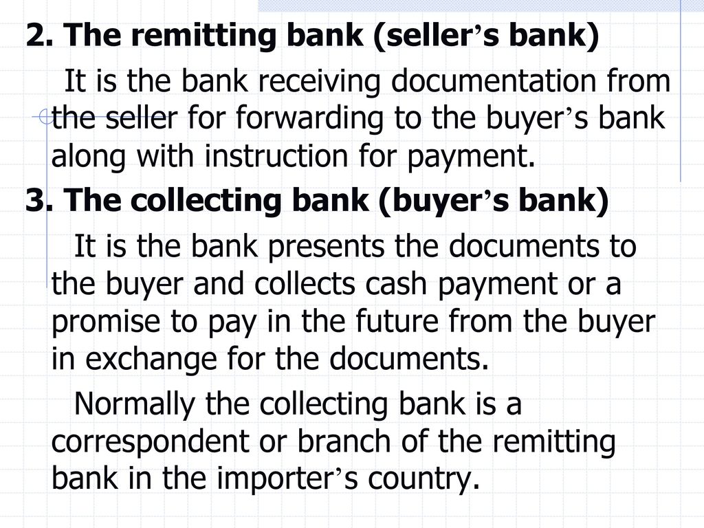 Chapter 3 Remittance 3.1 Definition and parties - ppt download