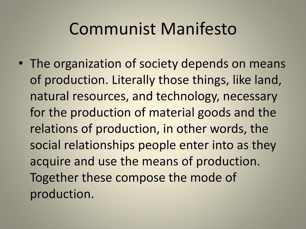 Meaning communist A Summary