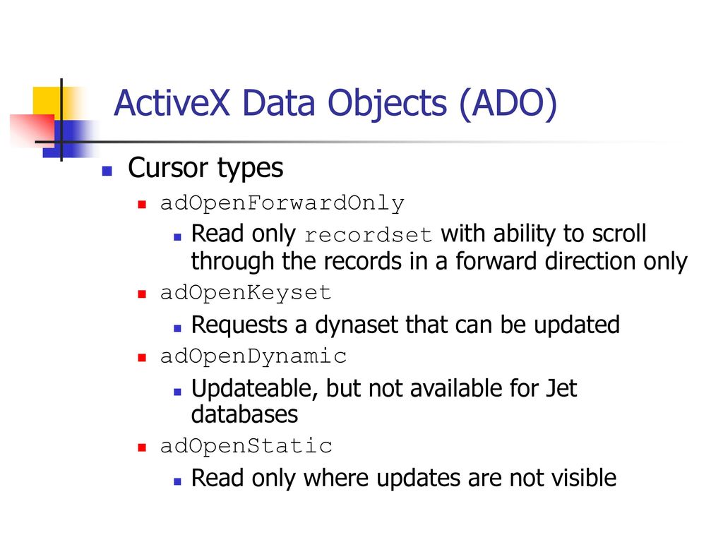 microsoft activex data objects ado download for mac