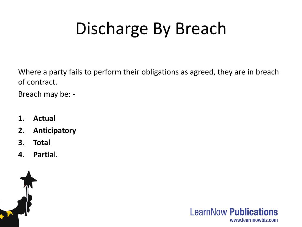 discharge by breach
