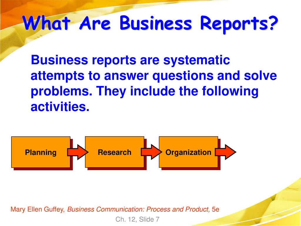 What Are Business Reports