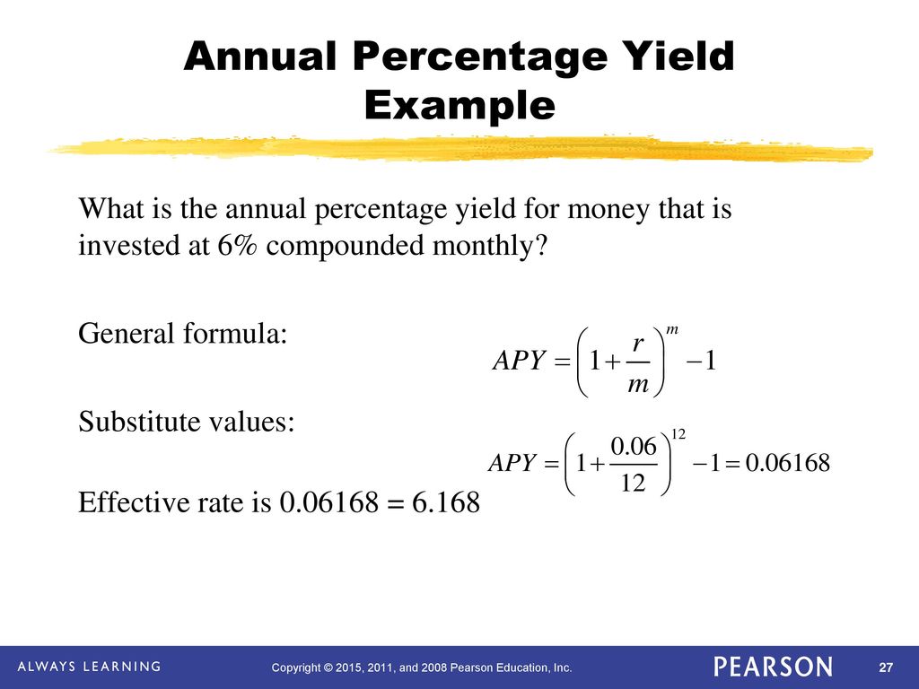 Chapter 3 Mathematics of Finance - ppt download