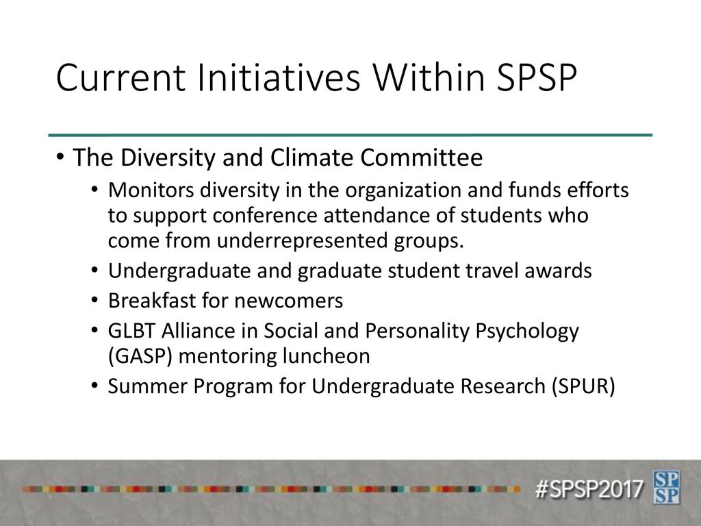 SPSP Increasing Diversity and Inclusiveness ppt download