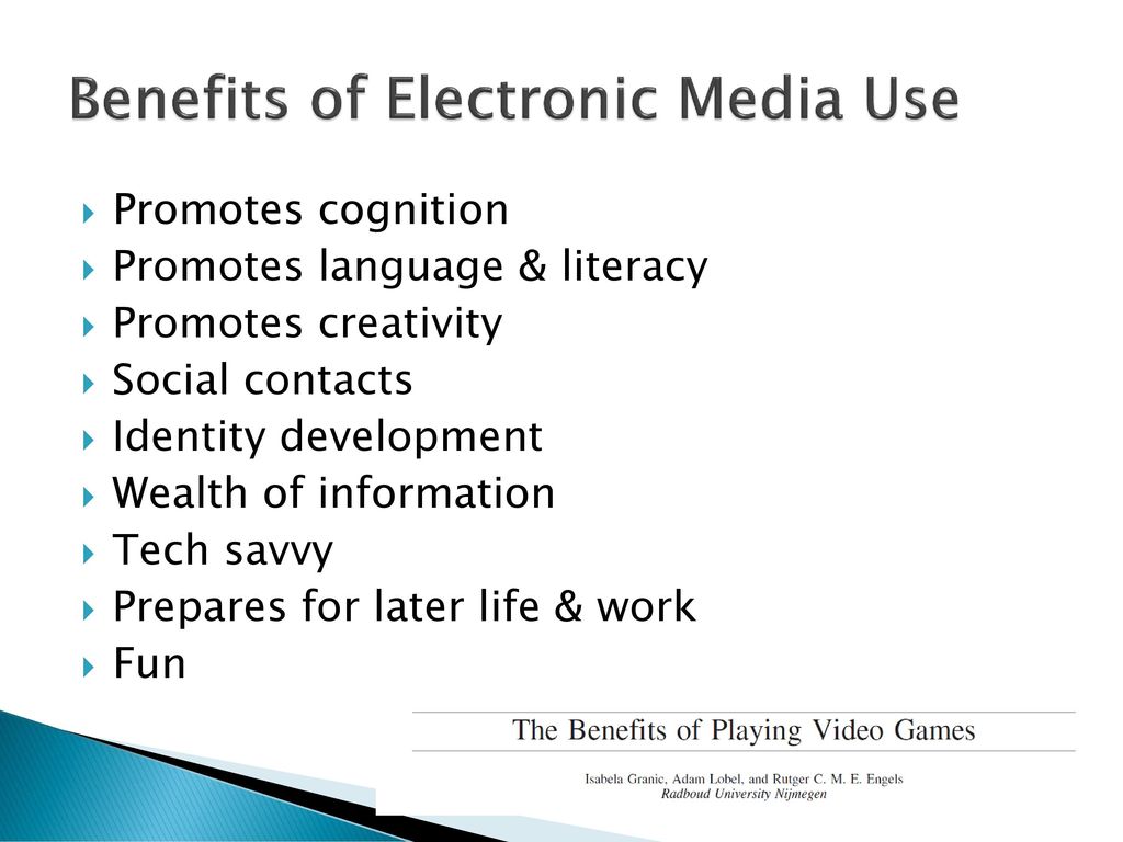 importance of electronic media in the world