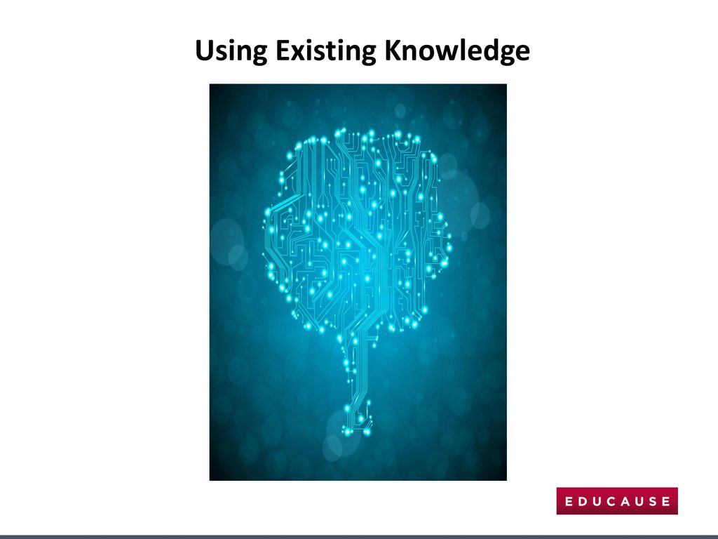 Using Existing Knowledge