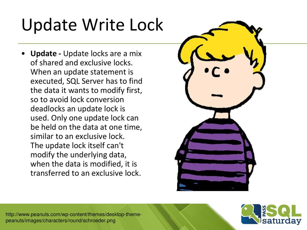 Update Write Lock