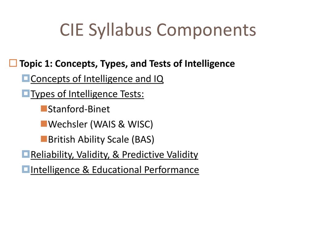Cie A Level Psych Educational Psychology Ppt Download