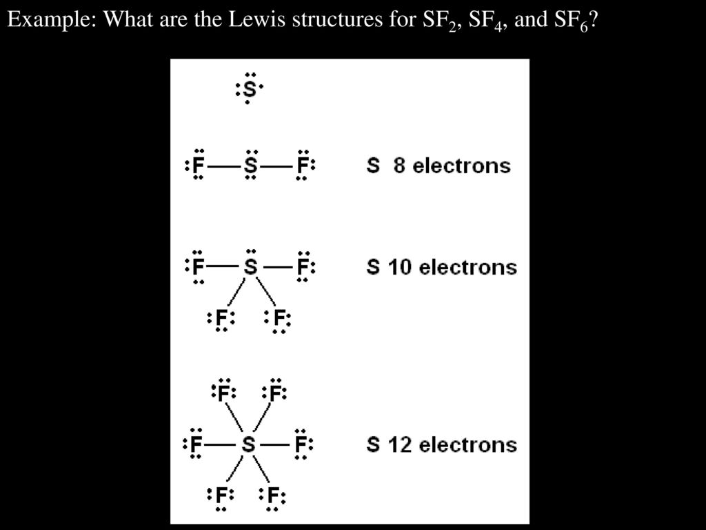 sf2 lewis dot structure