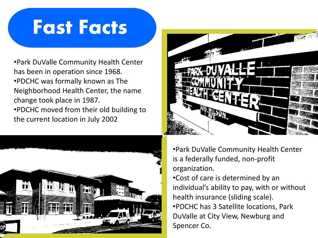 Park Duvalle Community Health Center Press Kit - Ppt Download
