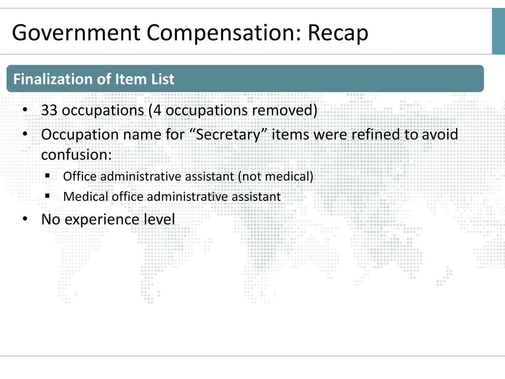 Session I Global core lists and survey forms ppt download