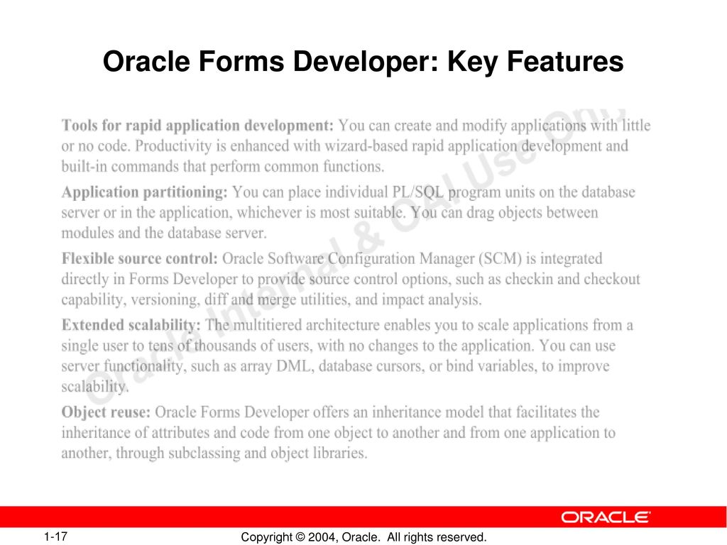 Introduction to Oracle Forms Developer and Oracle Forms Services - ppt ...